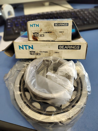 NTN NU 313 C3 Bearing (65x140x33mm) 4