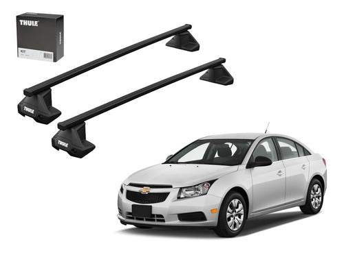 Thule Squarebar Evo Roof Rack System for Chevrolet Cruze 0