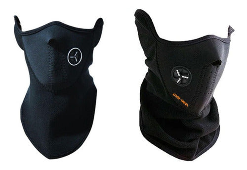 Gymman Neoprene Thermal Mask with Polar Neck for Bike and Moto 0