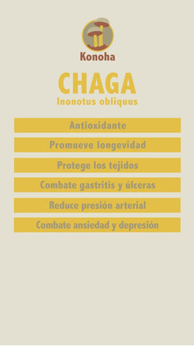 Konoha Doble Extracto Chaga 100 Ml 1