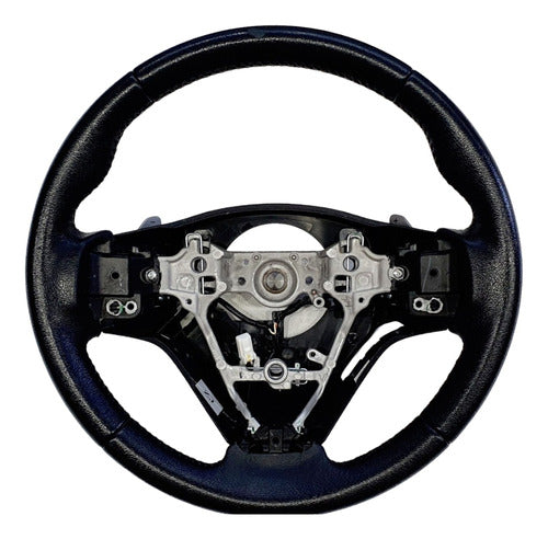 Toyota Leather Steering Wheel with Paddle Shifters for Etios 2013 to 2016 0