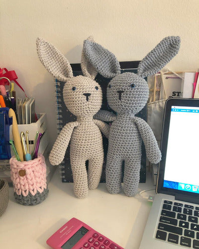 Churreales Amigurumi Crochet - Baby Comfort Toy - Rabbit 4