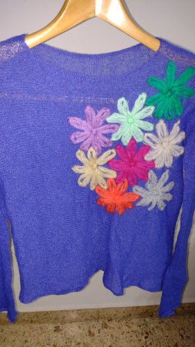 Hand-Embroidered Mohair Sweaters 0