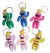 Glam Rainbow Friends Rubber Keychains - 12 Pack 0