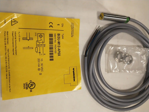 Sensor Inductivo Turck Bi3u-m12-ap6x 1