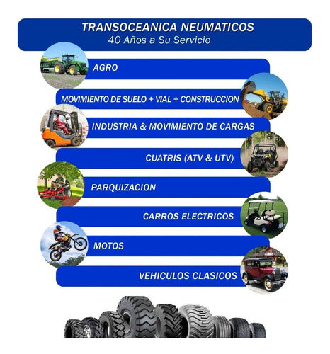 Transoceanica Neumaticos 7.50-18 Truck Tire Tube 2