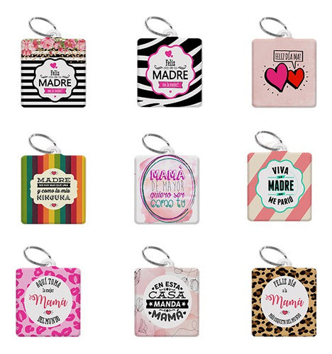 Sublismall Mother's Day Keychains | Wholesale X100 2