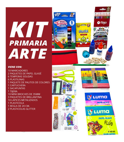 Kit Primaria Arte Escolar Quinto Grado 1