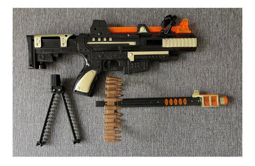 Toy Machine Gun Shoot Gun with Lights and Sound Movements 1