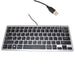 Mini Llave 78 Slim Usb 2.0 Con Cable Compacto Teclado Delgad 0