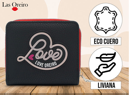 Women's Wallet Las Oreiro Love Eco Leather Card Holder 2