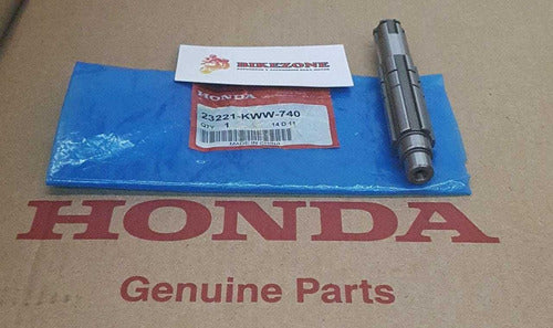 Honda Eje Piñon Secundario Original New Wave 110 110S Bkz 2