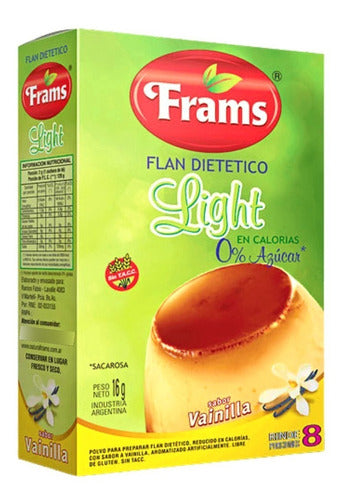 Natural Frams Flan De Vainilla Light Sin Azucar - 3 Unidades 1