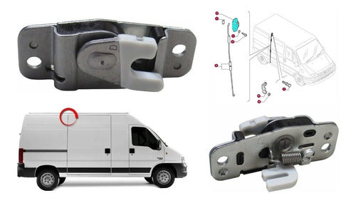 Cerradura Superior Portón Lateral Corredizo Fiat Ducato 1