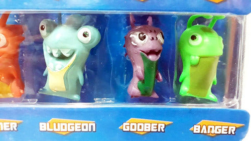 Bajoterra Babosas Muñecos Pack X12 Personajes 5cm Coleccion! 4