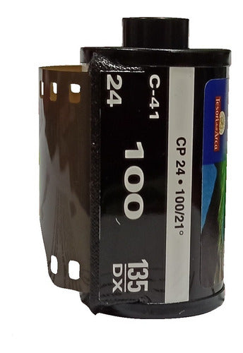 35mm Color Photo Roll 135x24 ASA 100 Propack Dx C-41 Neg 0