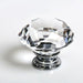 HK13 4PCS/LOT Clear Crystal Glass Door Knobs 0