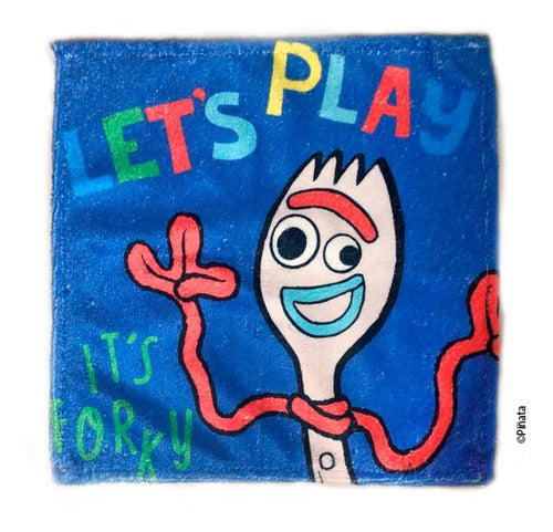 Toallita Jardín Piñata Toy Story Forky 30 X 30 Cm 0