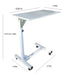 Fusión Muebles Sanatorial Hospital Bedside Table - Adjustable Height 1