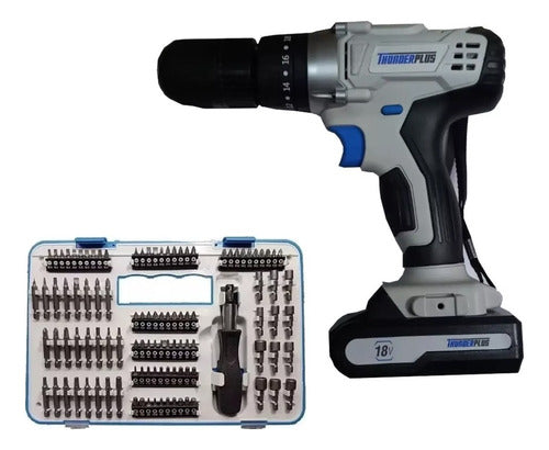 Cordless Impact Drill with Toolbox + Accessories 0
