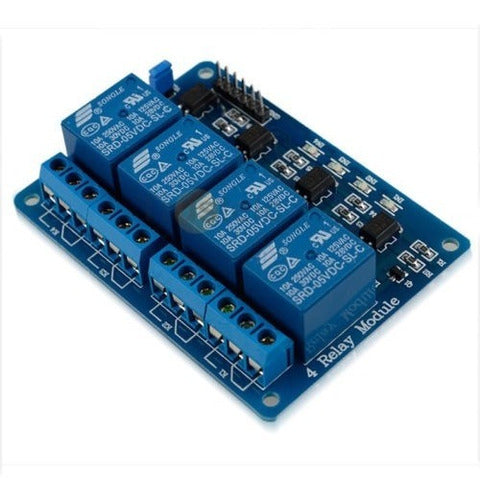 5V Channel 4 Relay Module with Optocoupler for Arduino 1