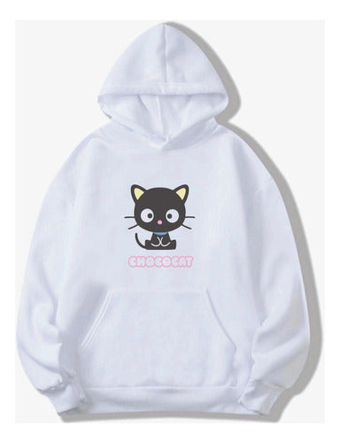 Azúcar Flores y Colores Buzo Chococat Sanrio Niña Canguro Unisex #3 0