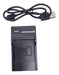 Slim Charger for Sony NP-FH50 DCR-HC45E HDR-HC7 DCR-HC51E 0