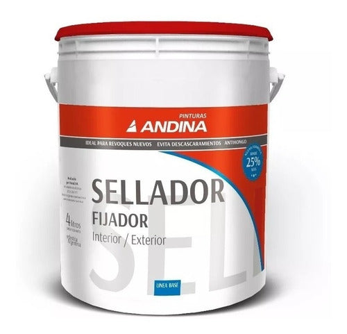 Andina Water-Based Sealant - Fixative for Walls - 10 Liters 0