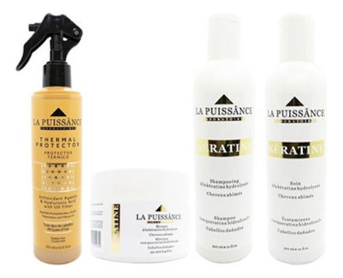 La Puissance Kit Hidrolizada Keratin + Thermal Protector 0