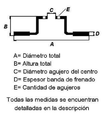 Discos Freno Citroen Ax / Xantia / Visa / Zx - 247mm Kit X2 1