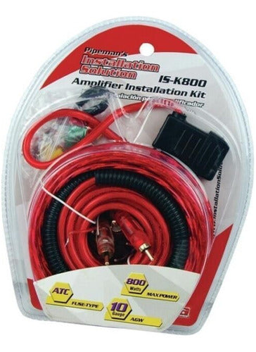 Nippon America Kit Cables 4 Gauge Woofer Power Installation 0