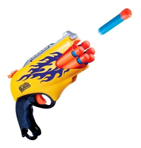 Pistola Lança Dardo Tipo Nerf Supershot Blaster Polibrinq 0