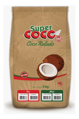 Coco Ralado Supercoco Puro 5 Kg 0