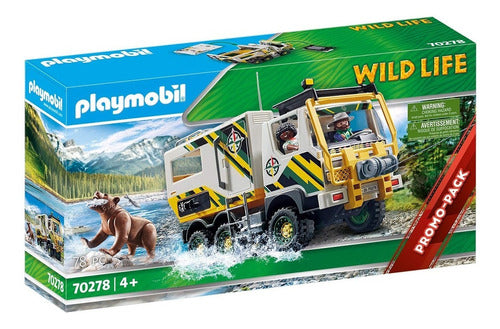 Playmobil Wild Life Adventure Truck - 78pcs Febo 0