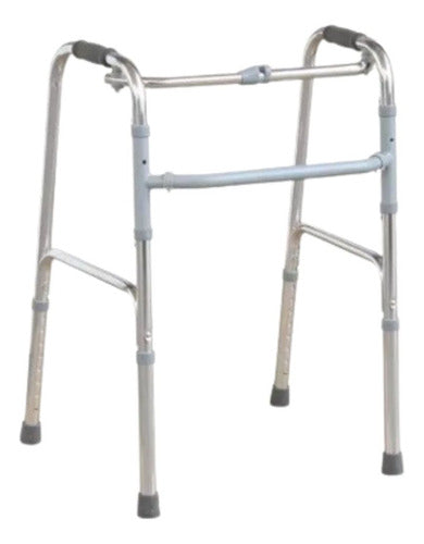 Maverick Step By Step Adjustable Height Aluminum Walker 0