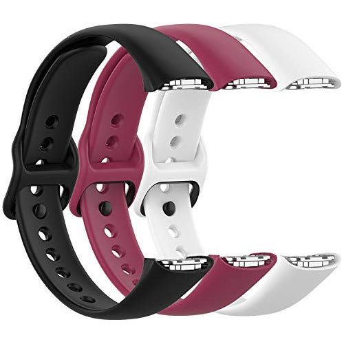 XHNee Adjustment for Samsung Galaxy Fit SM-R370 Bands, Replacement Silicone Strap 0