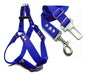 De Perros Con Onda Adjustable Dog Safety Belt Kit + Harness M L 0