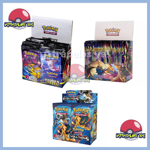 Pokémon TCG Cards - 3 Packs (10 Cards Each) Catch Them Now! 7