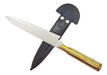 Cuchillo Verijero Acero Inox Cabo Capsula Proyectil Bronce 0