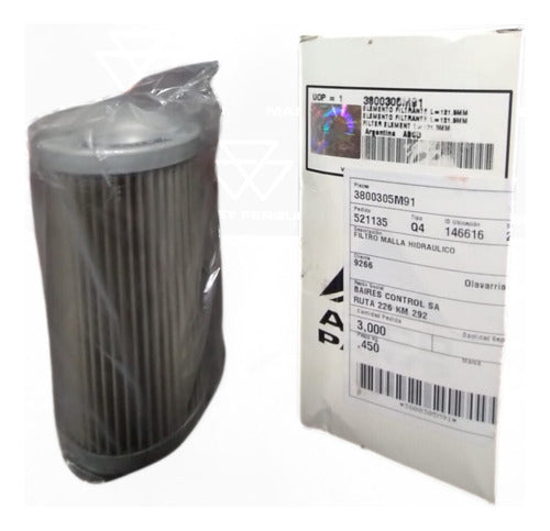 Filtro Malla Hidraulico Agco Mf 265 / Mf 2650 / Mf 2660 / Mf 0