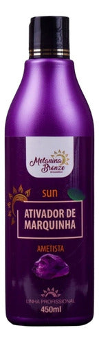 Kit Ativador E Fixador De Marquinha 450ml Melanina Bronze 1