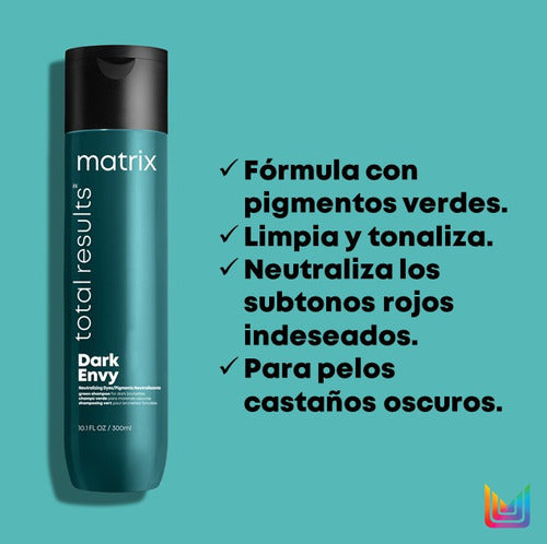 Matrix Dark Envy Shampoo + Conditioner Set 300ml + Gift 3