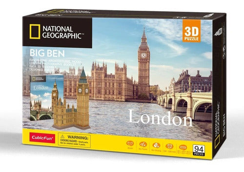 CubicFun 3D Puzzle 94 Big Ben Clock Tower London 0