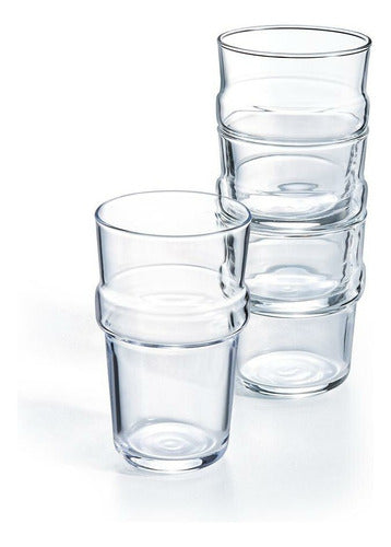 Luminarc Acrobate Tempered Glass Highball Glasses 320ml X 24 Units 0