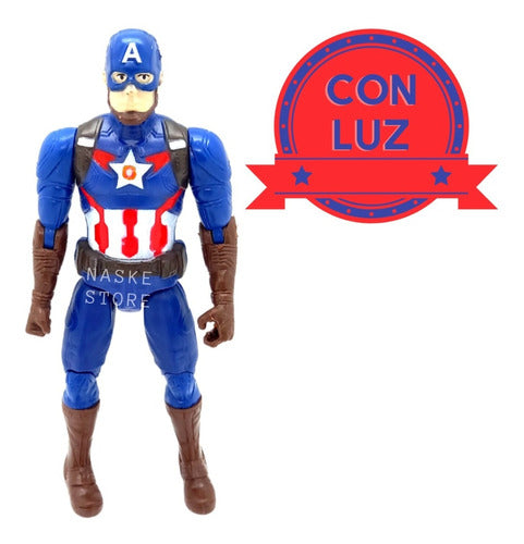 Avengers Articulados Capitan America Thanos Batman Spiderman 2