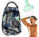 Bolsa De Ducha Solar Portatil 20l Para Camping Camouflage 0