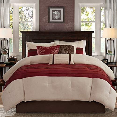 Madison Park Cozy Comforter Set: Faux Suede Design 0