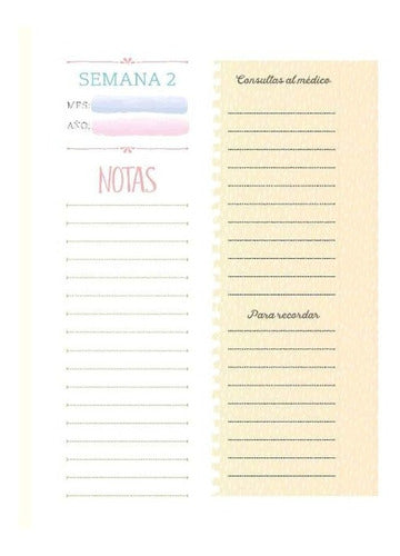 Granica Pregnancy Planner Weekly View 19x13 Cm 1