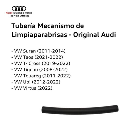 Audi Tubería De Mecanismo De Limpiaparabrisas Volkswagen Amarok 4