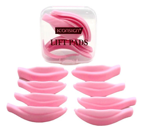 Iconsign Silicone Anatomical Curved L Lash Lifting Curlers 1